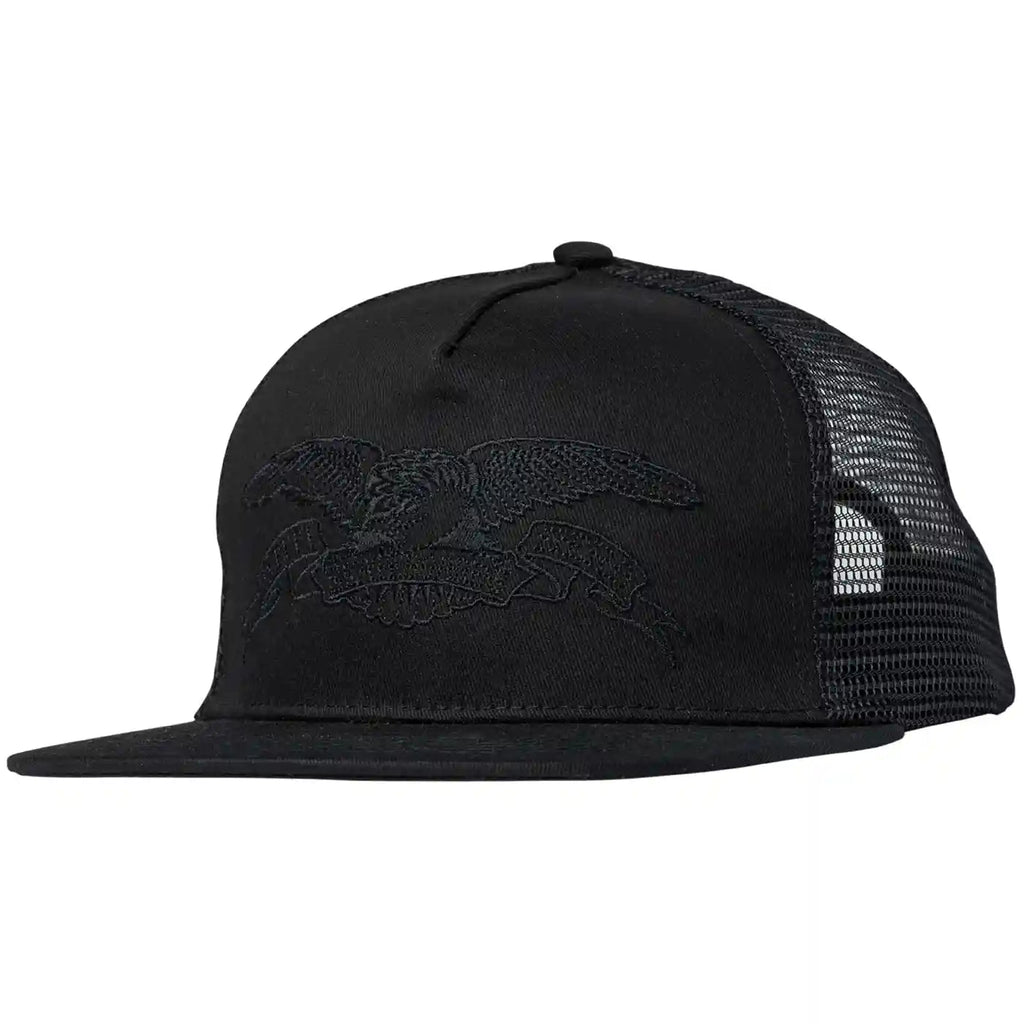 Anti Hero - Anti Hero Eagle Trucker Cap Black Black - Handelsware