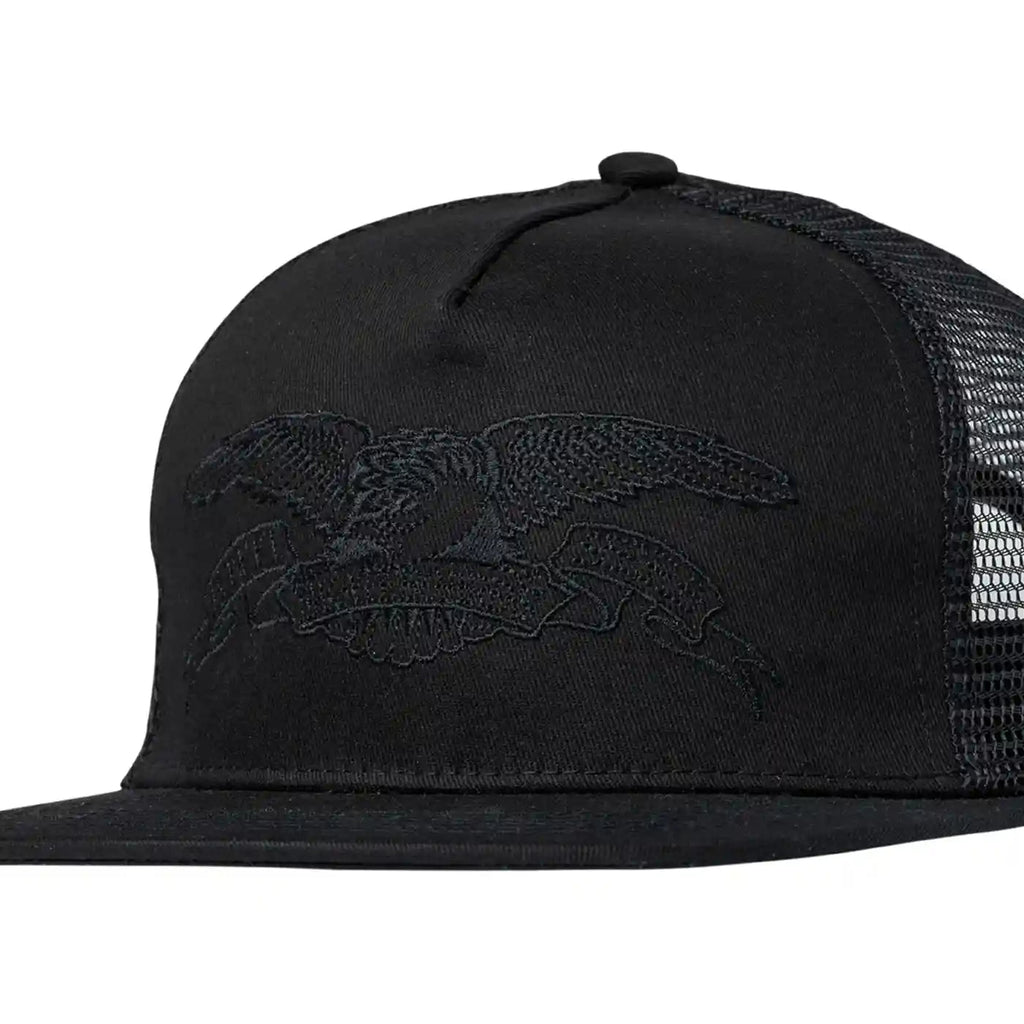 Anti Hero - Anti Hero Eagle Trucker Cap Black Black - Handelsware