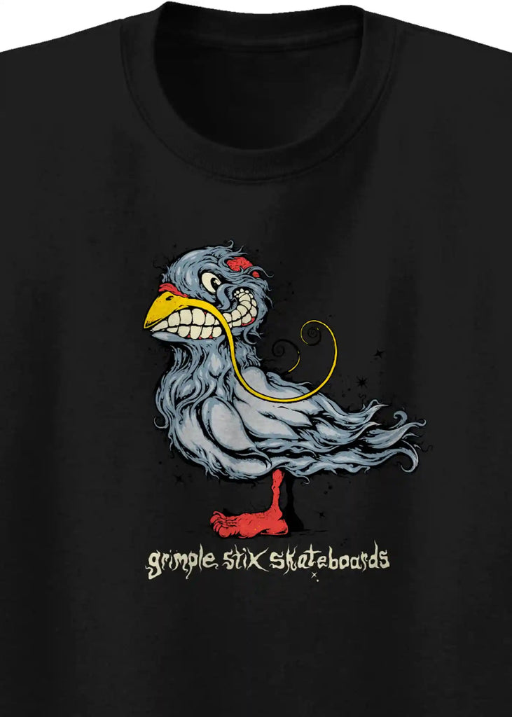 Anti Hero - Anti Hero Grimple Pigeon T-Shirt Black