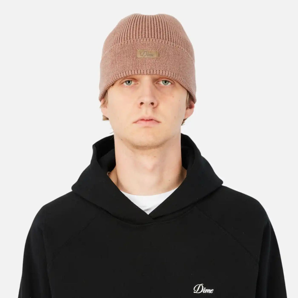 Dime - Dime Cursive Rib Mütze Camel
