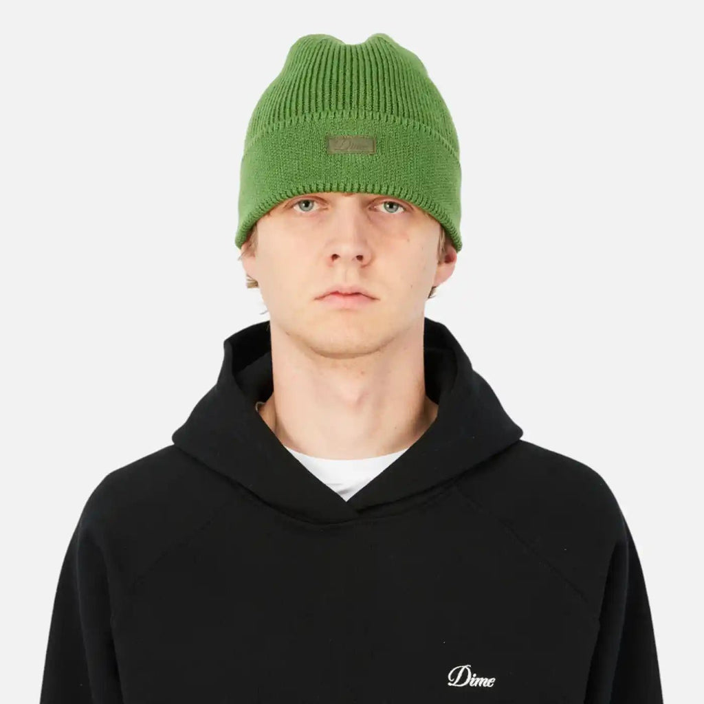 Dime - Dime Cursive Rib Mütze Khaki Green