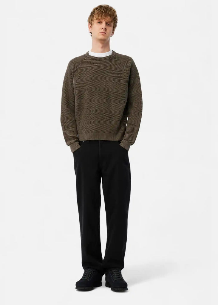 Dime - Dime Wave Sweater Braun