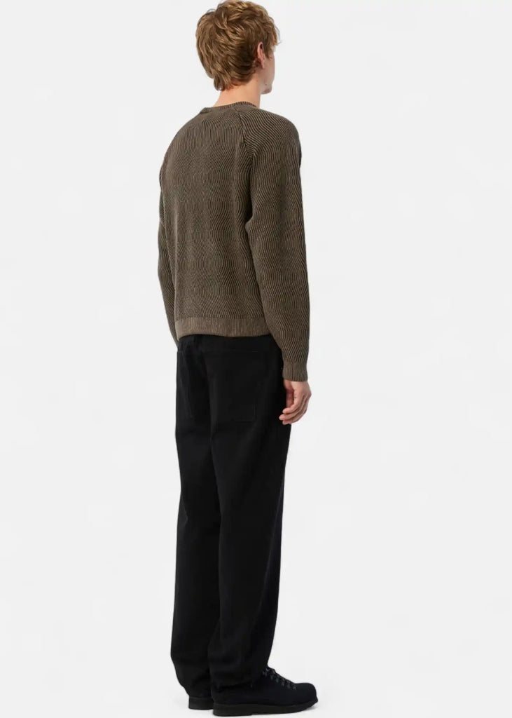 Dime - Dime Wave Sweater Braun