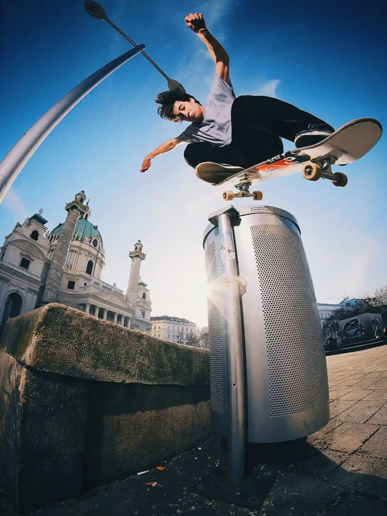 Max Rumpeltes Backside 180 Ollie