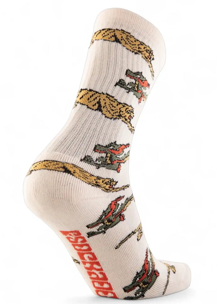 Psockadelic - Psockadelic Enter The Dragon Socken Beige