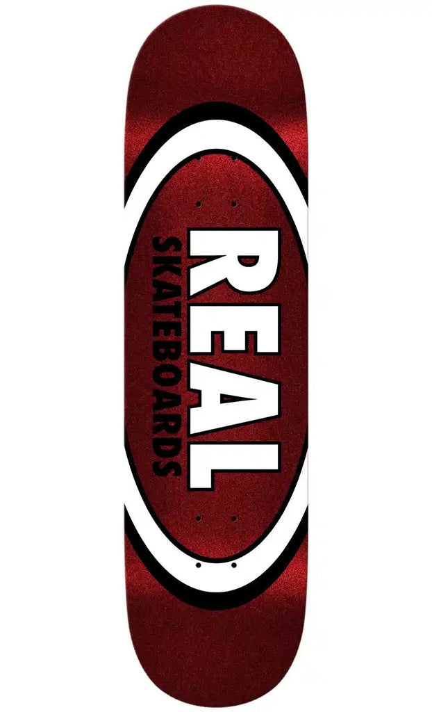 Real - Real Oval Red Fire 8.5 Easy Rider Deck