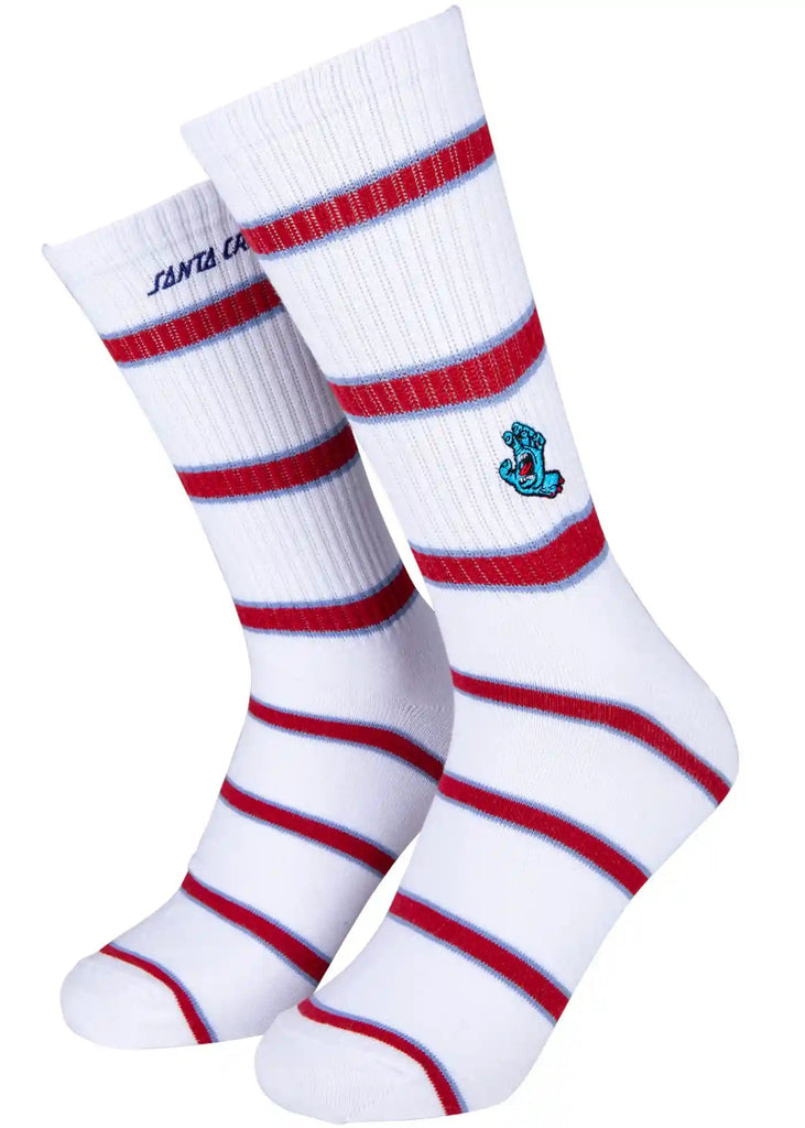 Santa Cruz - Santa Cruz Screaming Mini Hand Socken White