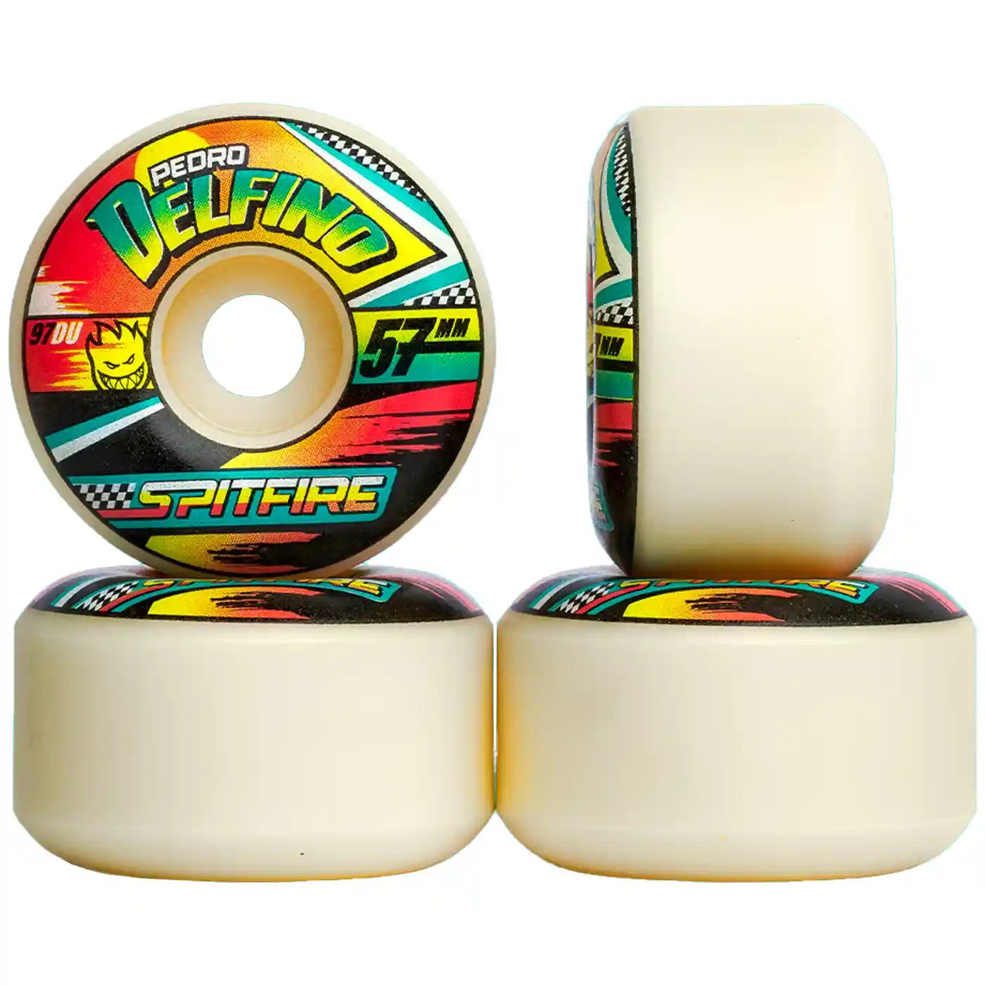 SPITFIRE PEDRO DELFINO 57mm 97DU Roues radiales Spitfire 55 mm 97A