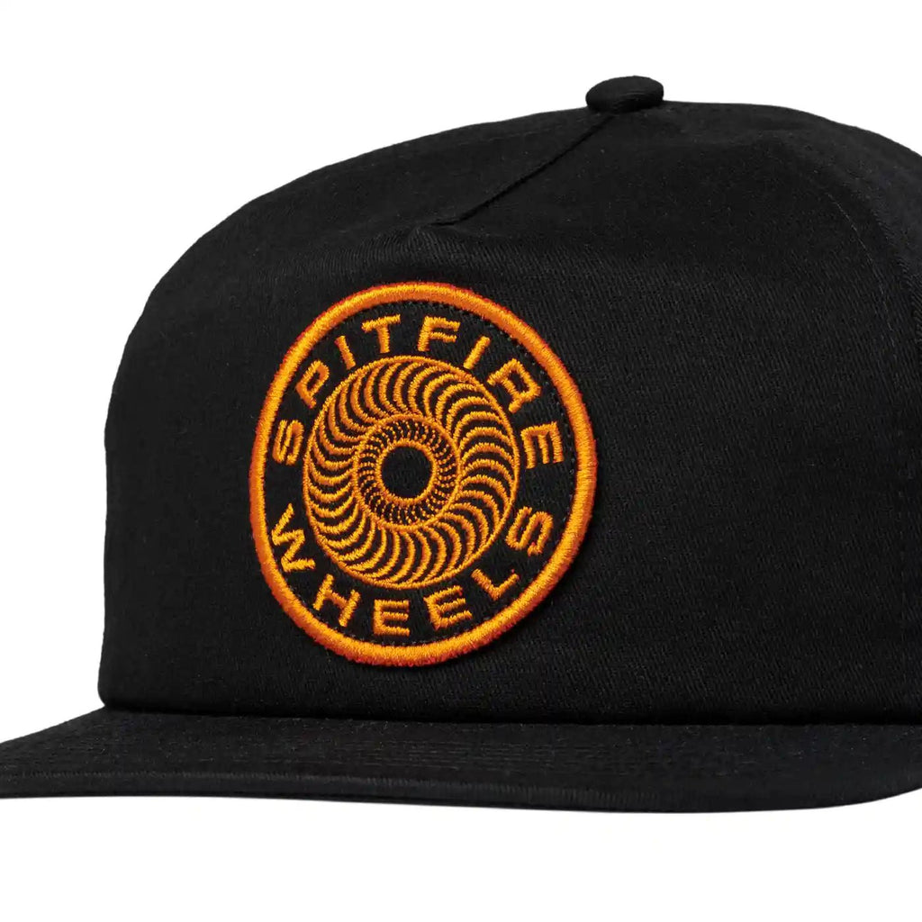 Spitfire - Spitfire Classic 87 Swirl Patch Cap Black Orange