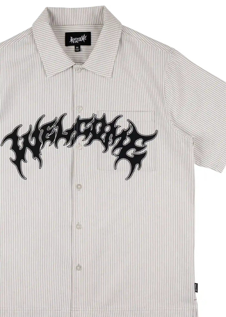 Welcome - Welcome Barb Oxford Shirt Moss