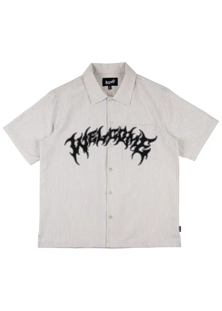 Welcome - Welcome Barb Oxford Shirt Moss