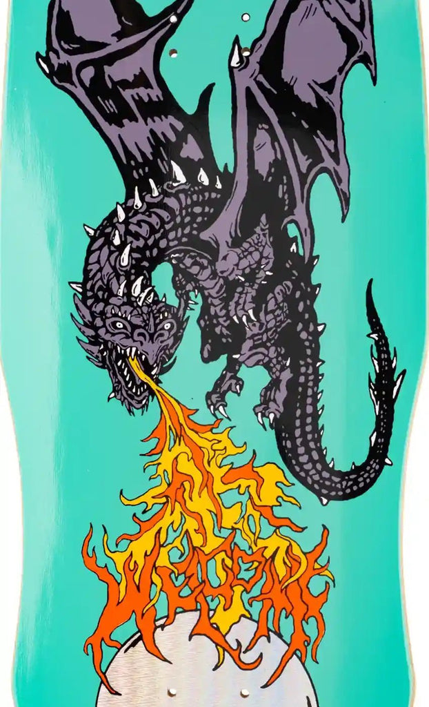 Welcome - Welcome Firebreather On Dark Lord 9.75 Deck