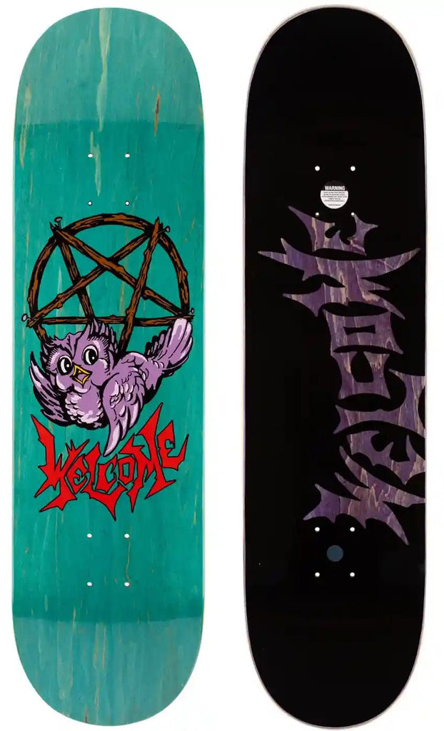 Welcome - Welcome Lil Owl 8.5 Deck Teal