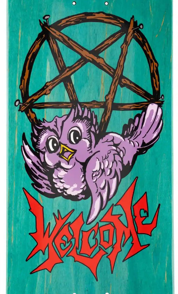 Welcome - Welcome Lil Owl 8.5 Deck Teal