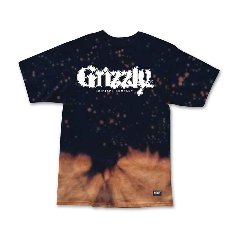 Grizzly Tree Top T-Shirt Tie Dye  Grizzly   