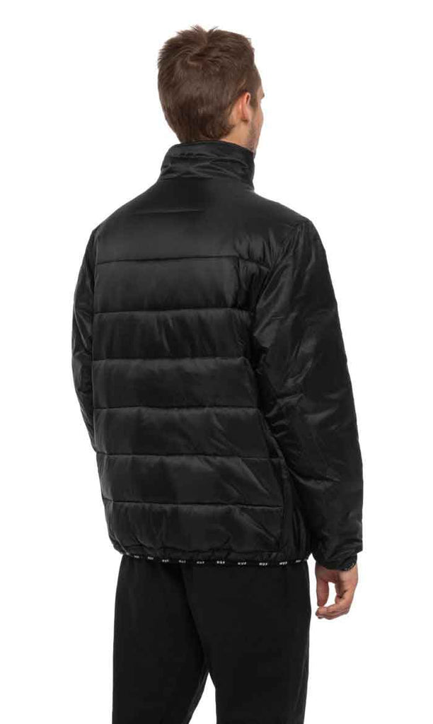 HUF Geode Puffy Jacket Black  HUF   