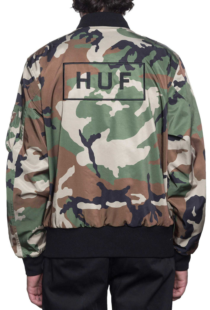 HUF Standard Issue M1 Jacket Woodland Camo  HUF   