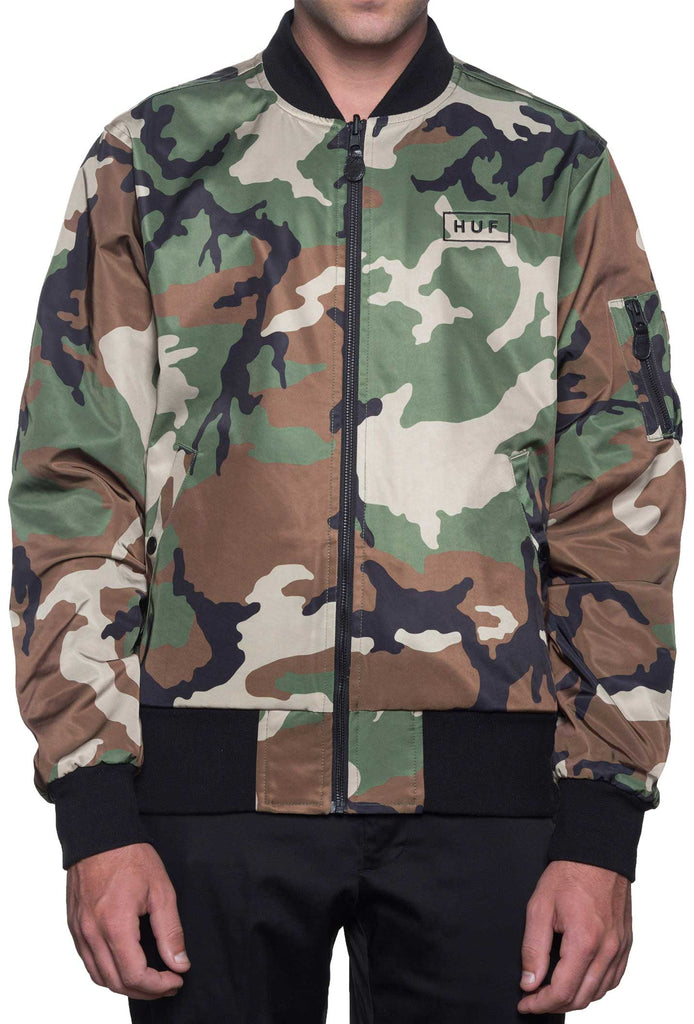 HUF Standard Issue M1 Jacket Woodland Camo  HUF   