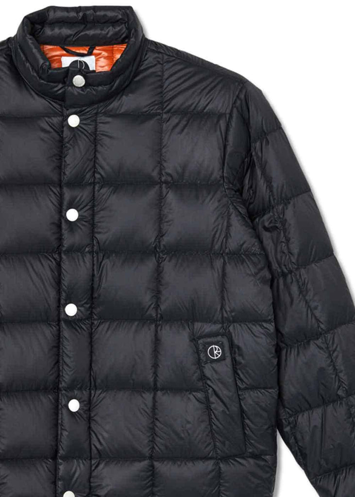 Polar Skate Co. Lightweight Puffer Jacket Black  Polar   