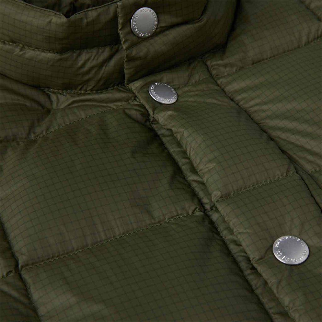 Polar Skate Co. Lightweight Puffer Jacket Uniform Green  Polar   