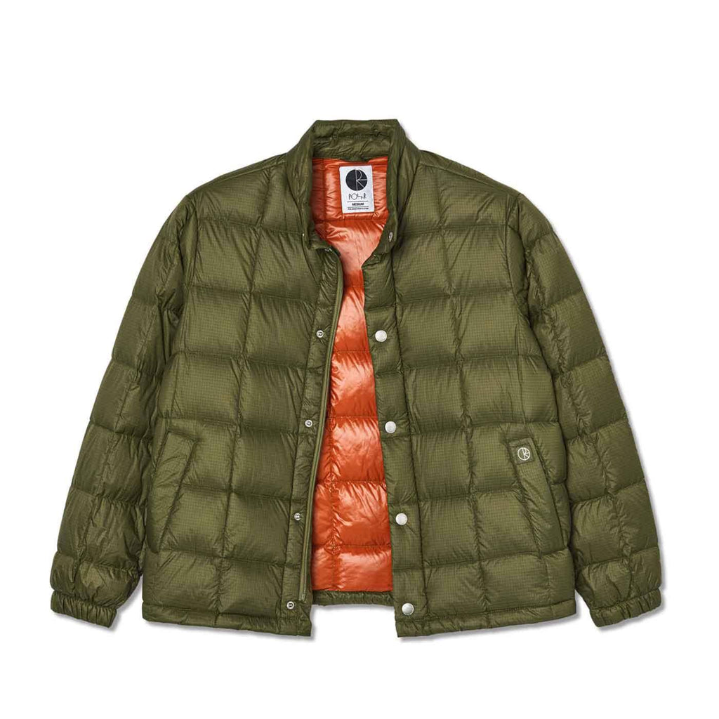 Polar Skate Co. Lightweight Puffer Jacket Uniform Green  Polar   