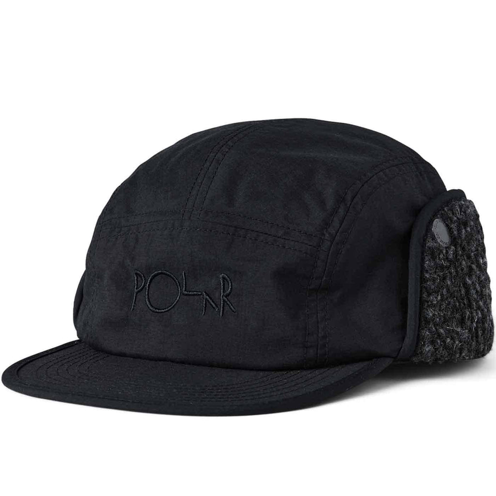 Polar Sherpa Flap Cap Black  Polar   