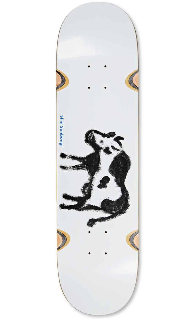 Polar Skate Co. Sanbongi Cow Devil 8.5 P2 Shape Wheel Well Deck  Polar   