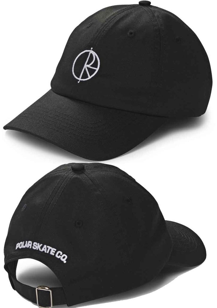 Polar Stroke Logo Cap Black White  Polar   