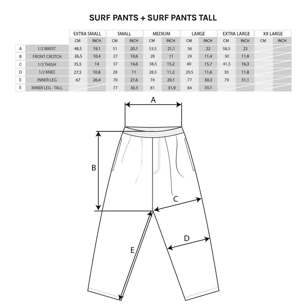 Polar Surf Pants Ivory  Polar   