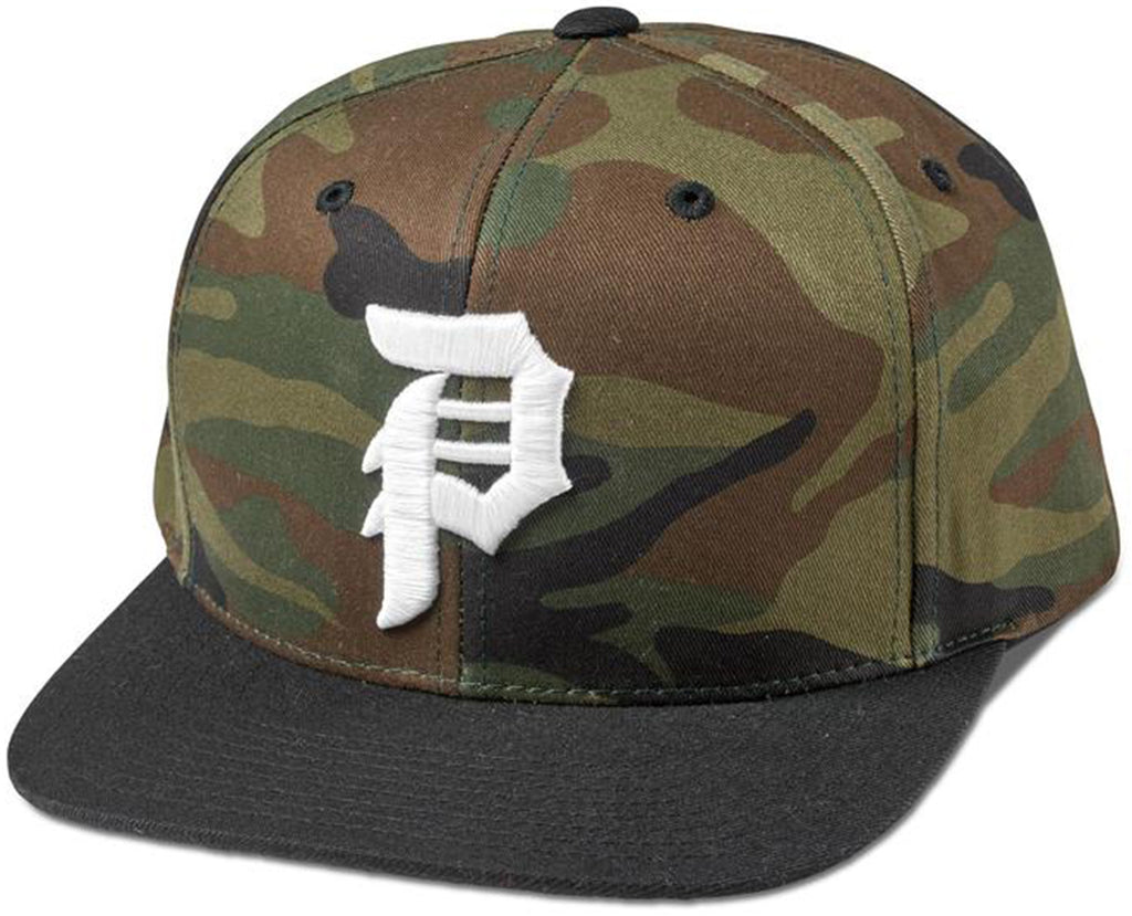 Primitive Dirty P Snapback Camo  Primitive   