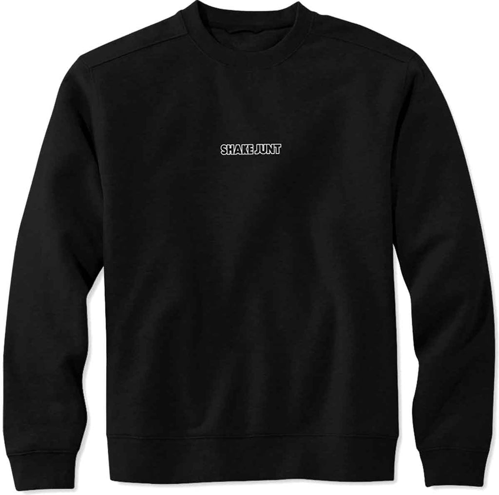 Shake Junt The Boss Crewneck Sweatshirt Black  Shake Junt   