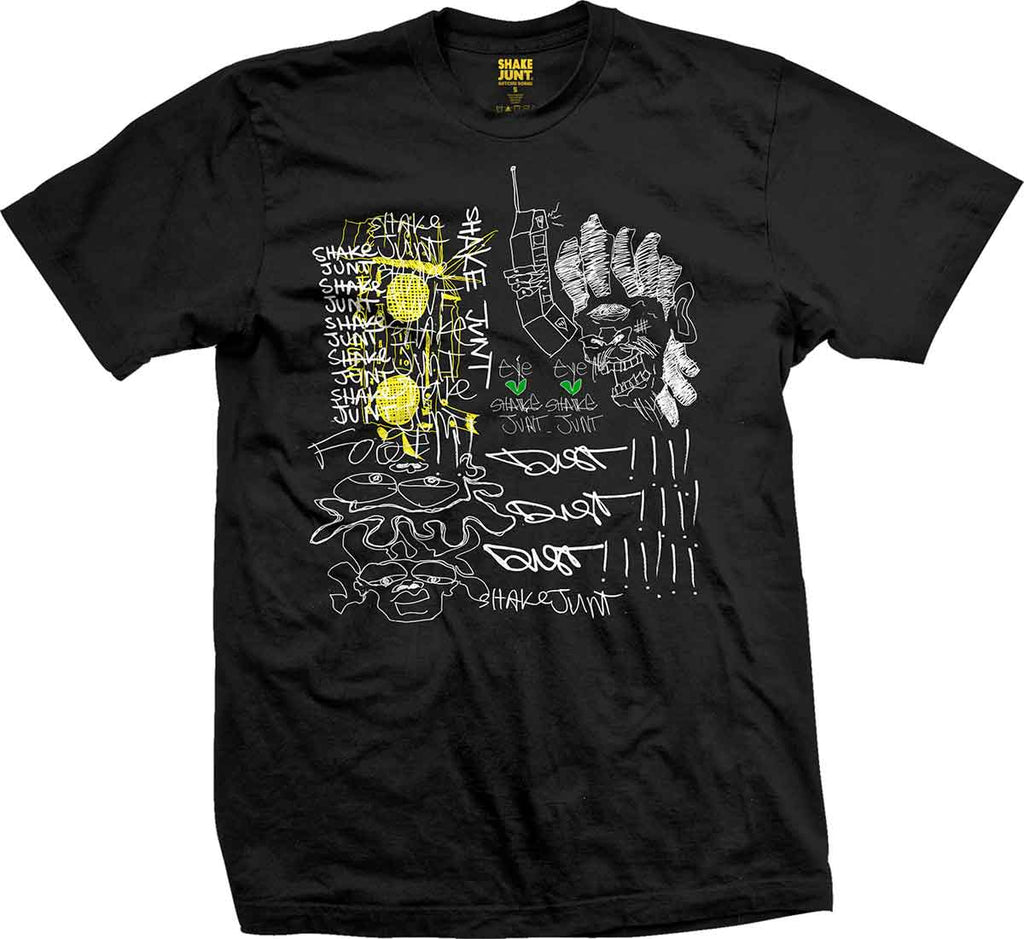 Shake Junt Zach T-Shirt Black  Shake Junt   