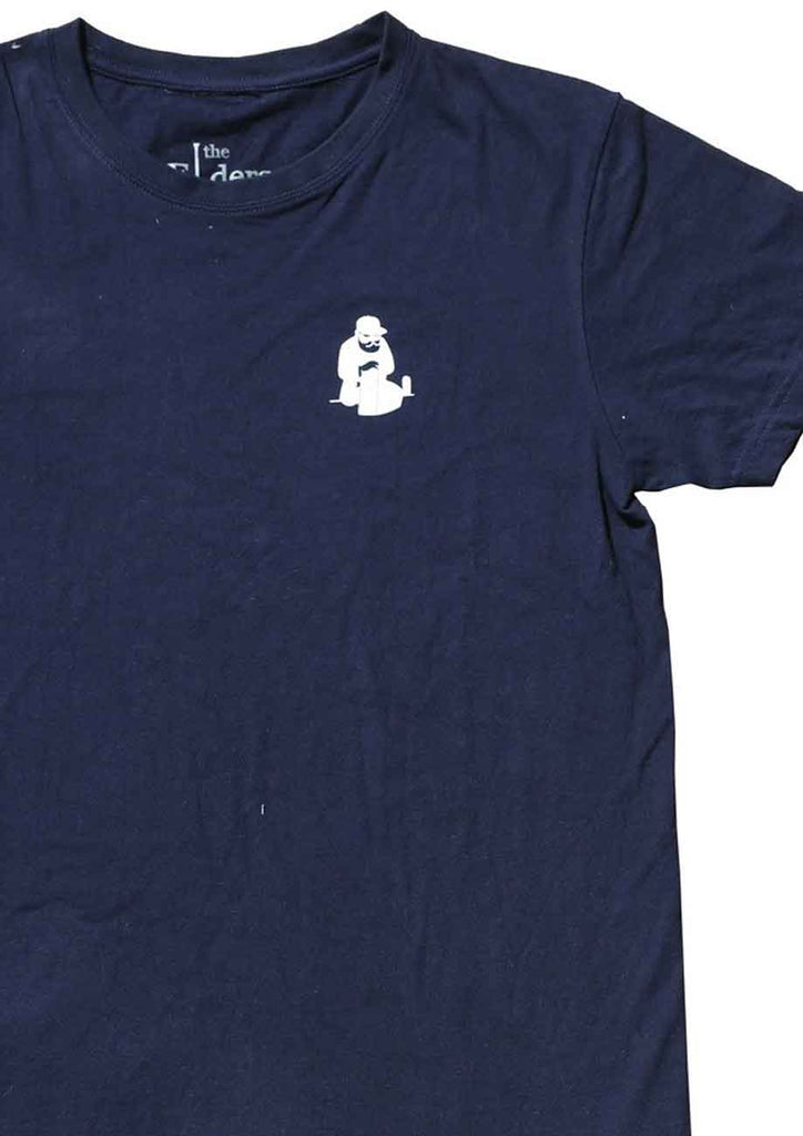 The Elders Old Man T-Shirt Navy  The Elders   