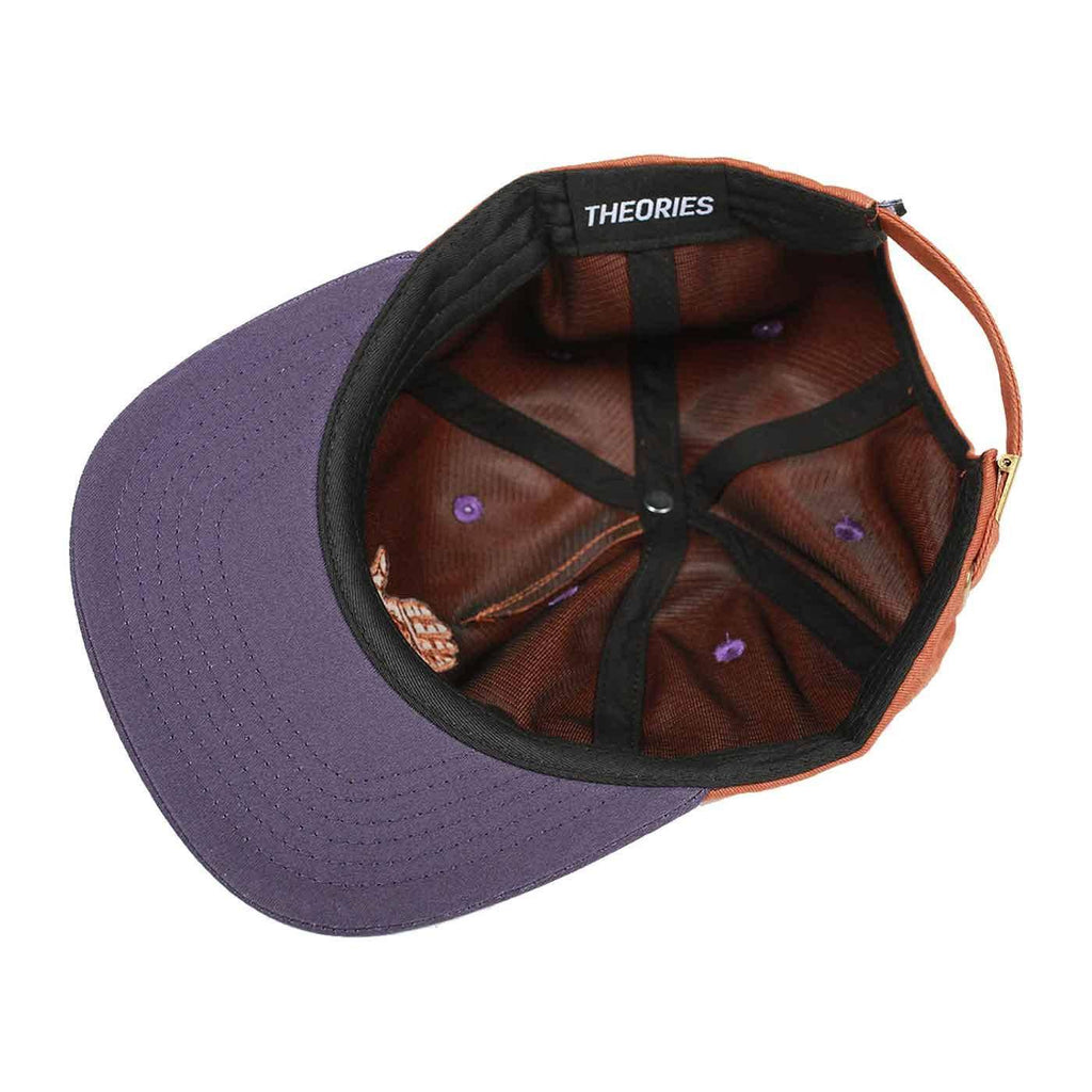 Theories Hands of Theories Strapback Cap Rust/Plum  Theories   