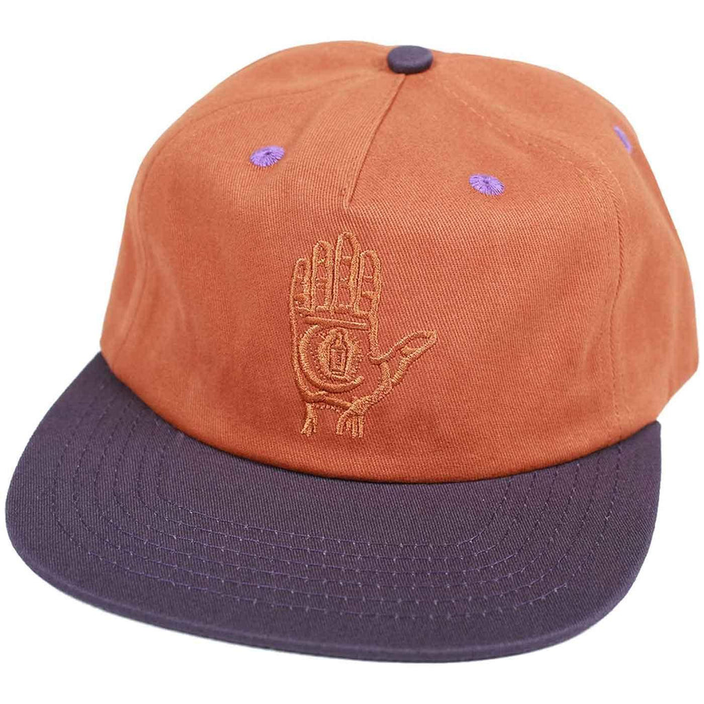 Theories Hands of Theories Strapback Cap Rust/Plum  Theories   