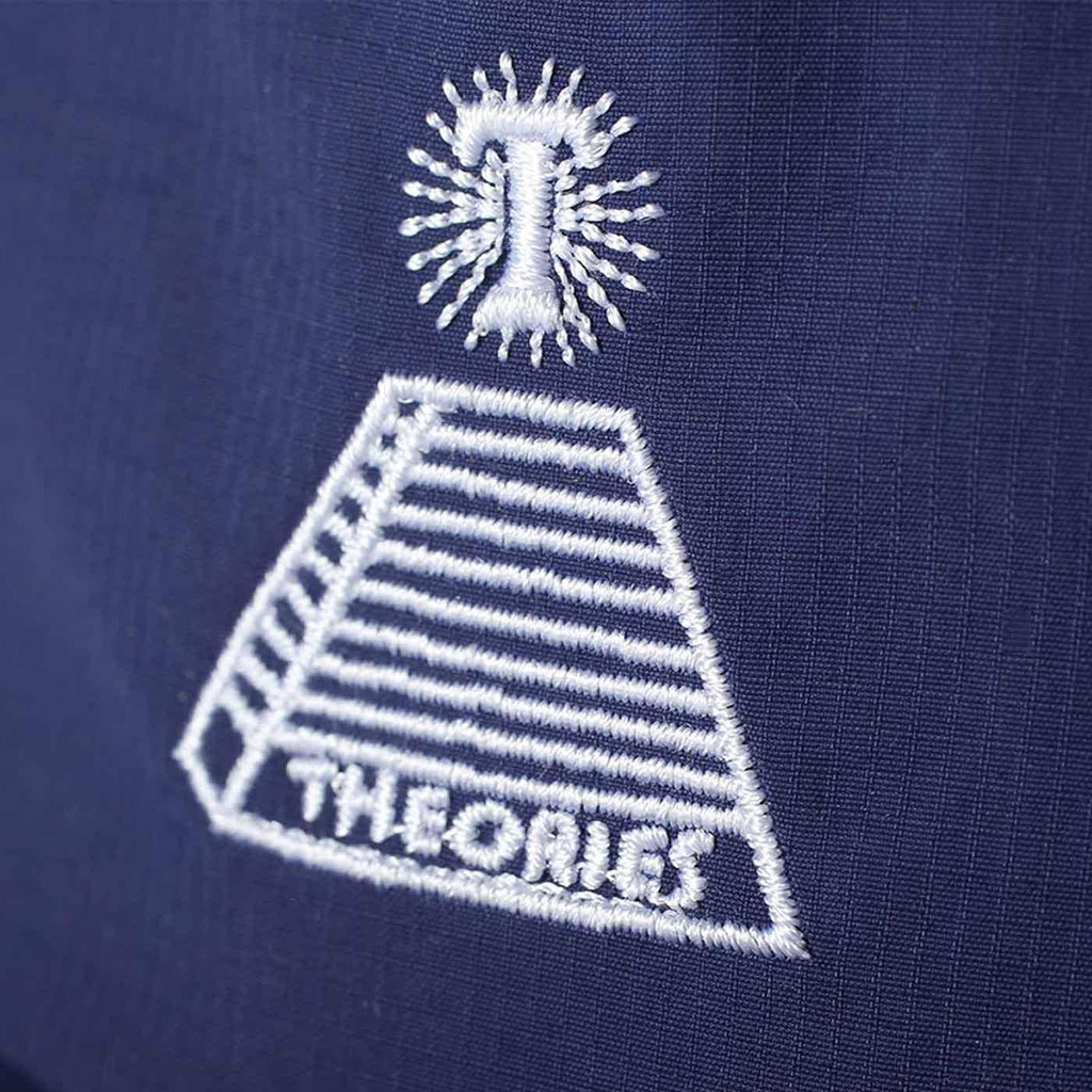 Theories Theoramid Nylon Running Cap Blue  Theories   