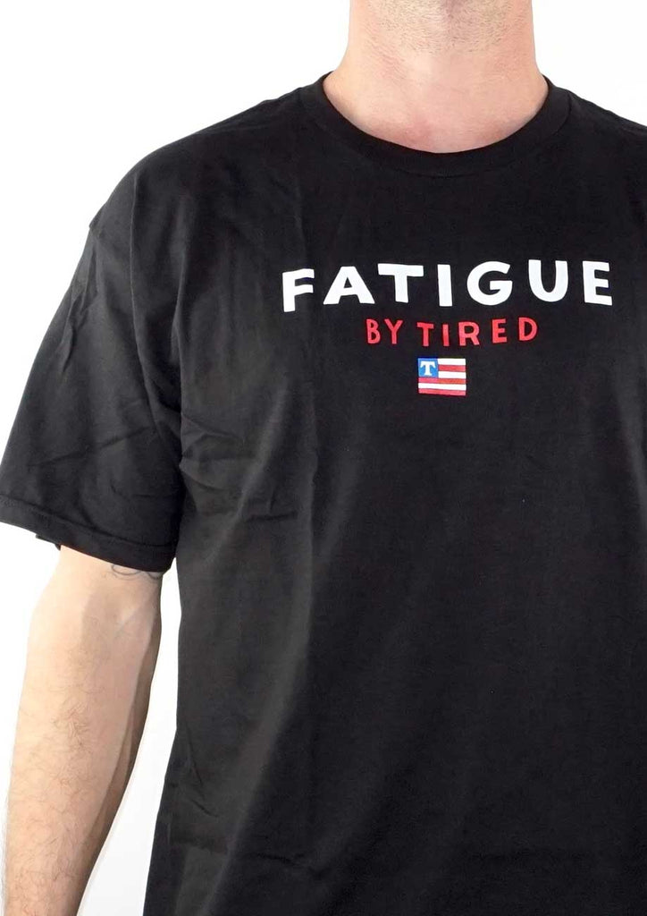 Tired Fatigue Tee Black  Tired   