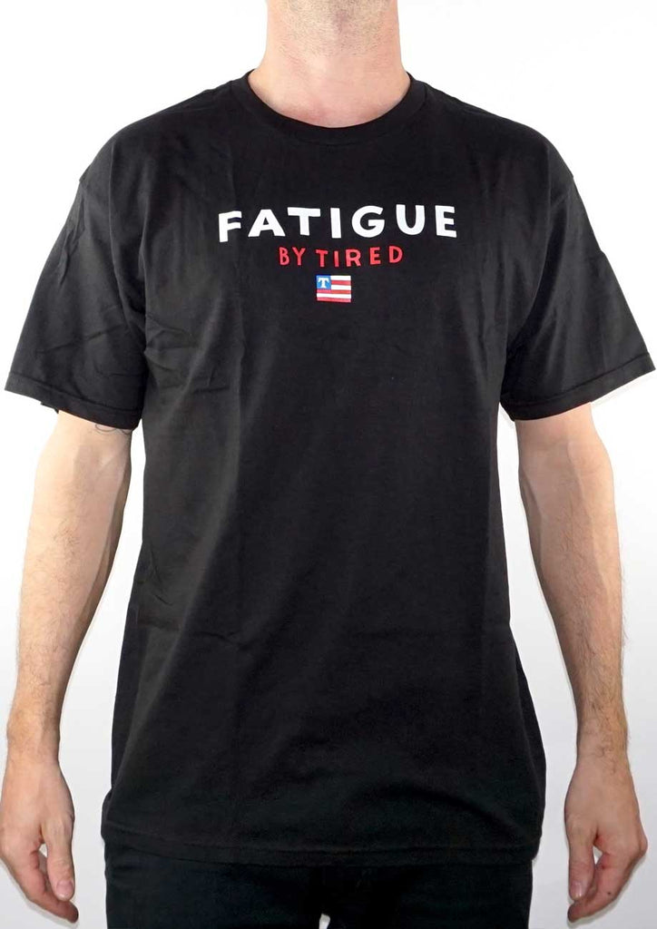 Tired Fatigue Tee Black  Tired   