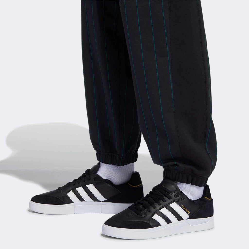 Adidas Tyshawn Jogger Pants Black Green  Adidas Skateboarding   