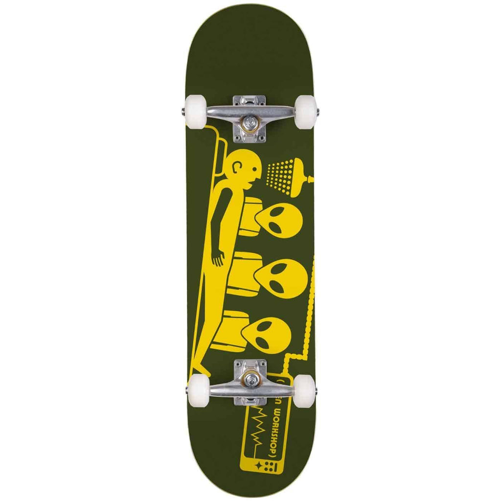 Alien Workshop Abduction 8.25 Complete Skateboard Army Yellow  Alien Workshop   