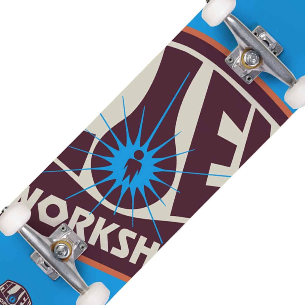 Alien Workshop OG Logo 8.0 Complete Skateboard Blue  Alien Workshop   