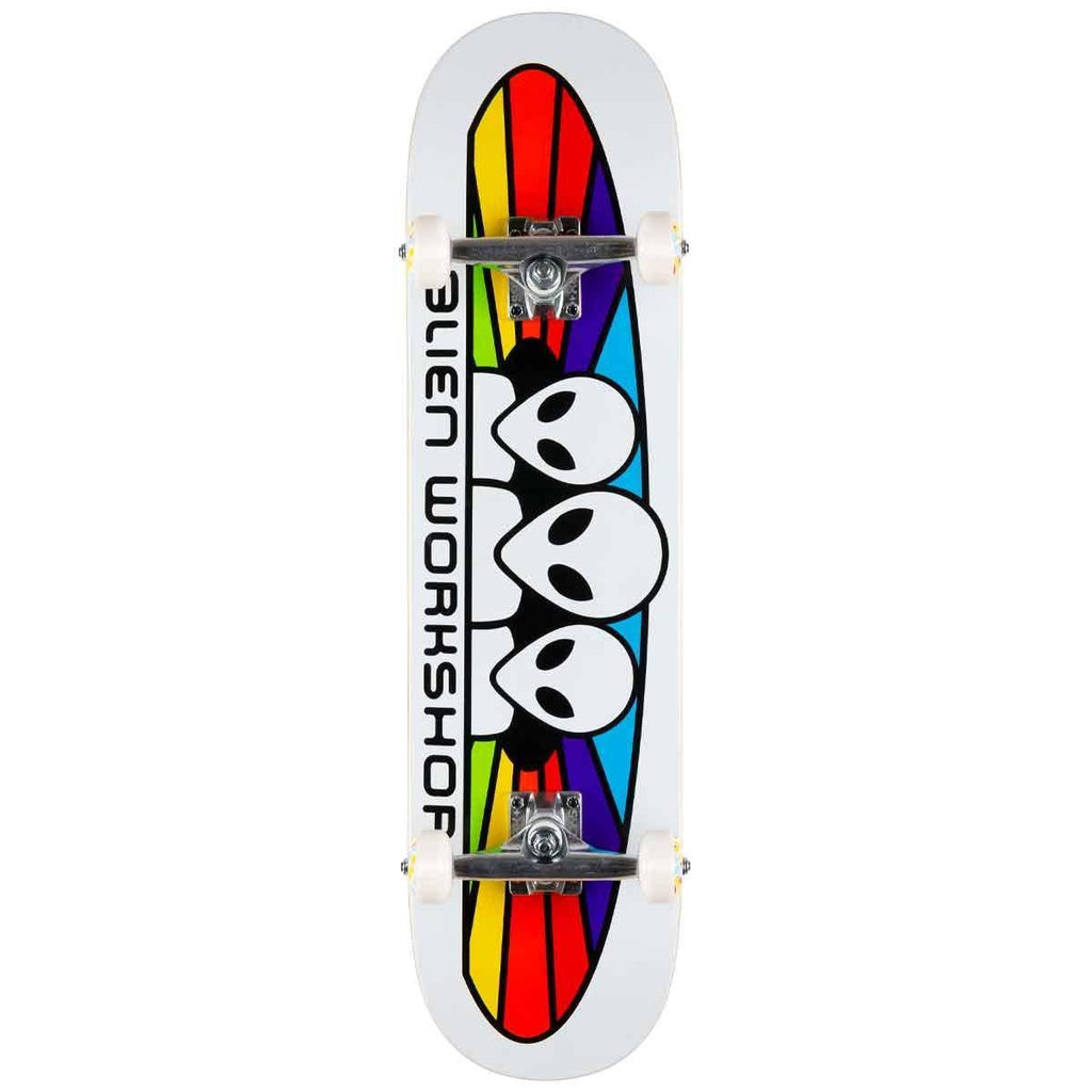 Alien Workshop Spectrum 7.75 Complete Skateboard White  Alien Workshop   