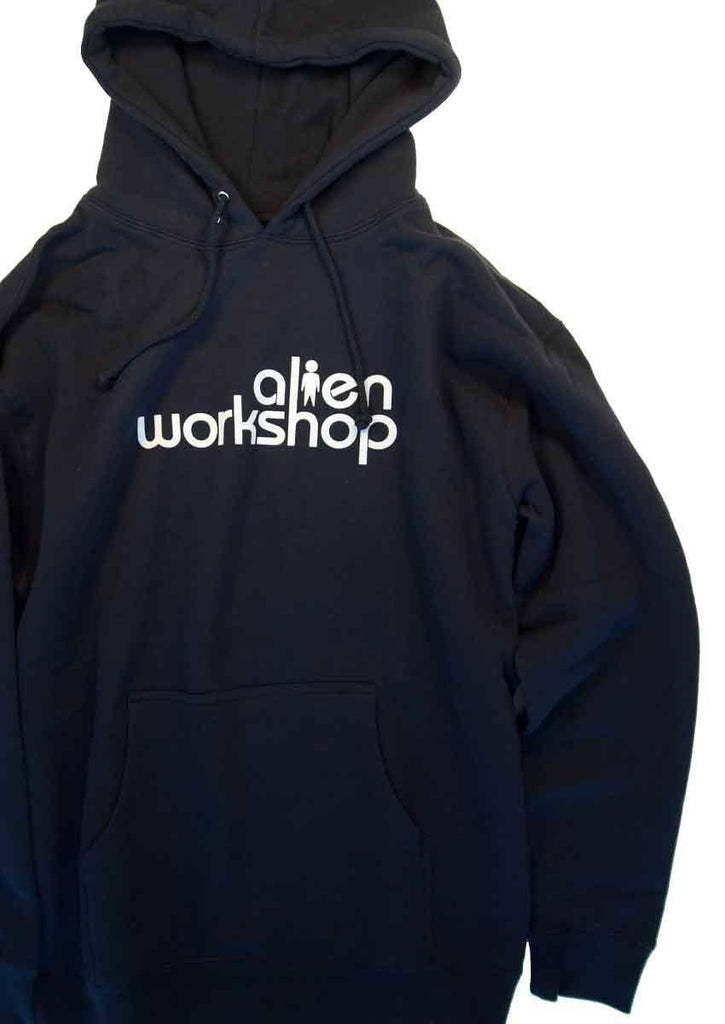 Alien Workshop Stacked Hooded Sweatshirt Navy  Alien Workshop   
