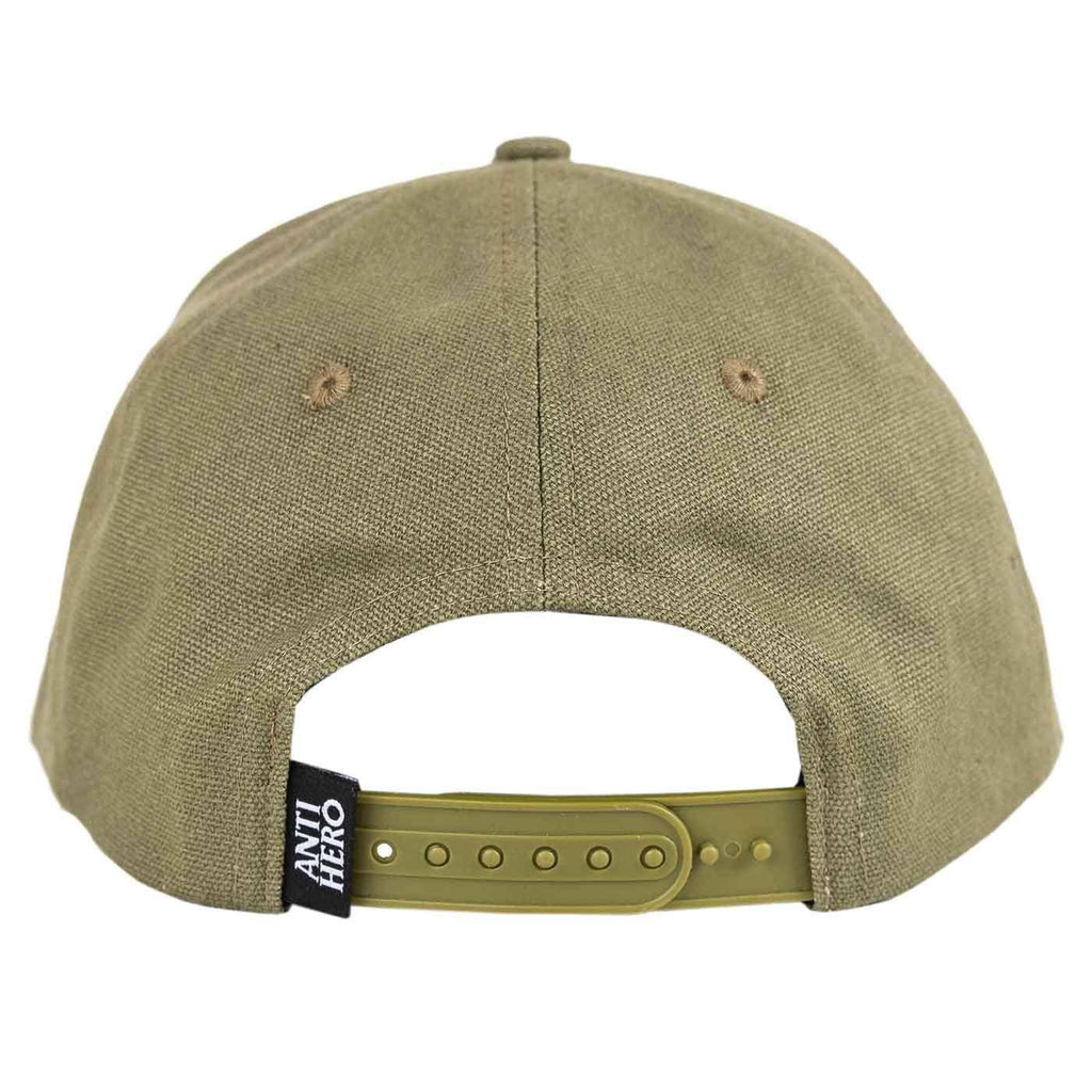 Anti Hero Basic Eagle Snapback Cap Olive Black  Anti Hero   