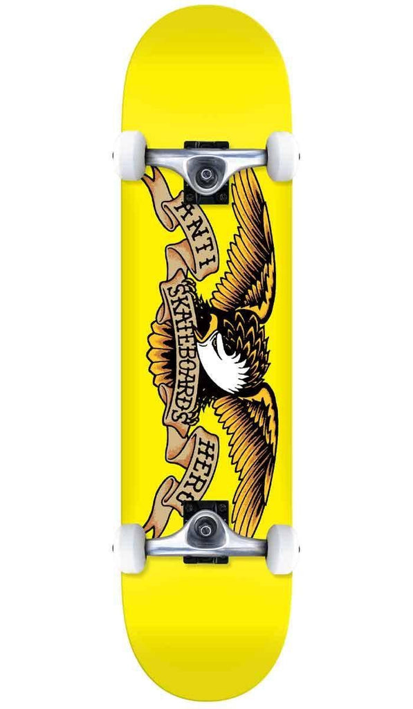 Anti Hero Classic Eagle 7.3 Mini Complete Skateboard  Anti Hero   