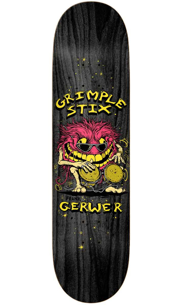 Anti Hero Grimple Stix Gerwer Family Band 8.06 Deck  Anti Hero   