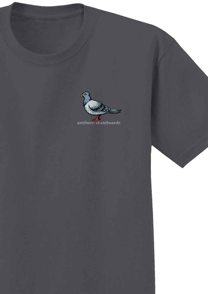 Anti Hero Lil Pigeon T-Shirt Charcoal  Anti Hero   