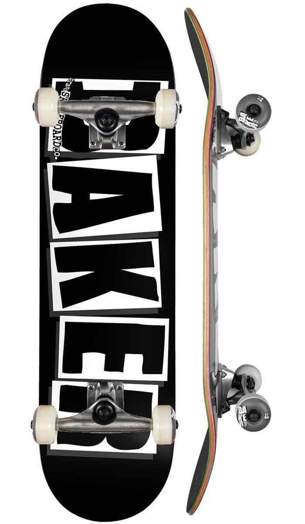 Baker Brand Logo Black White 8.5 Complete  Baker   