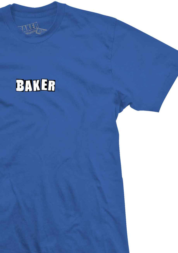 Baker Brand Logo T-Shirt Royal Blue  Baker   