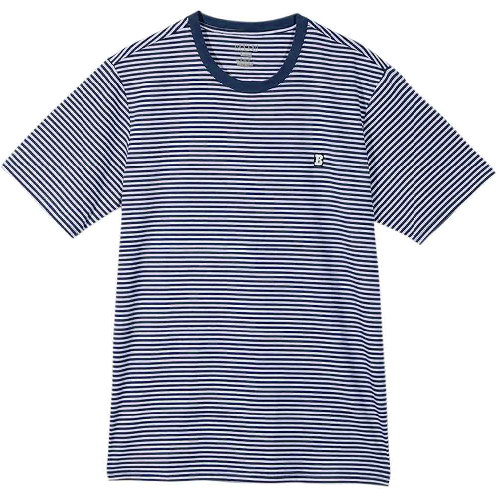 Baker Capital B Striped T-Shirt Blue  Baker   